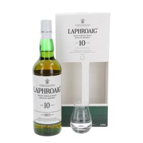 Laphroaig with glass (B-goods) 10 Years