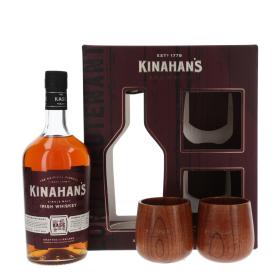 Kinahan's Kasc Project M Single Malt with 2 Wooden Tumblers (B-Ware) 