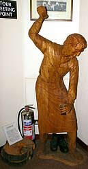 Highland Park wood sculpture of a cooper&nbsp;uploaded by&nbsp;Ben, 07. Feb 2106