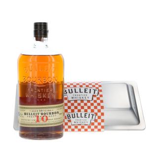 Bulleit Bourbon with lunch box 10 Years