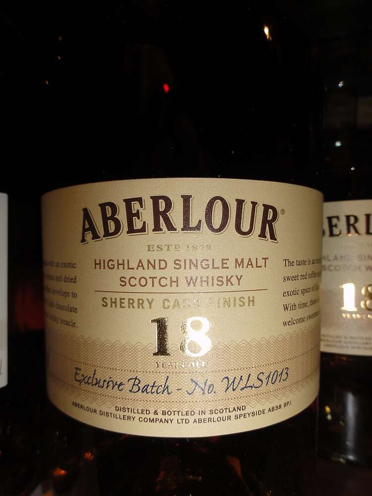 Aberlour Double Cask Matured 12 Year Old Single Malt Scotch Whiskey, S – PJ  Wine, Inc.