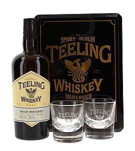 Teeling Small Batch mit 2 Gläsern