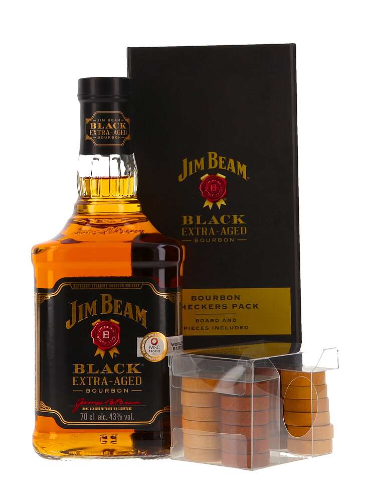 Jim Beam Beam Checkers Black Pack