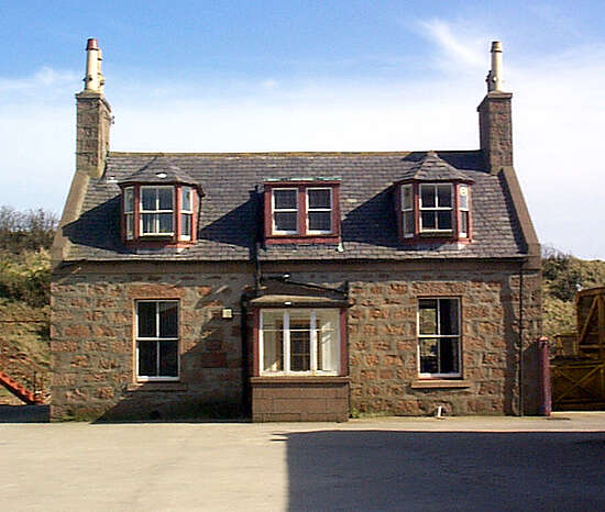 The office house of the Glenugie distillery.