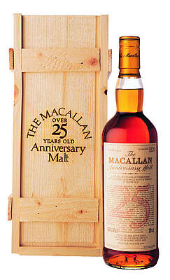 Macallan 25 y.o. -1975/2000 with its wooden box