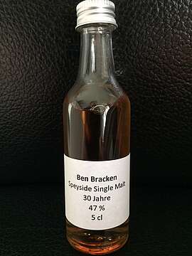 Ben Bracken Speyside Single Malt Scotch Whisky 30 Jahre