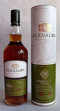 Glenalba Sherry Cask Finish Blended Scotch Whisky 22 Jahre Sample