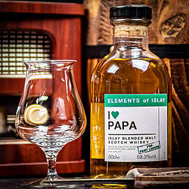 Elements of Islay - Peat Pure Islay 'I Love Papa'