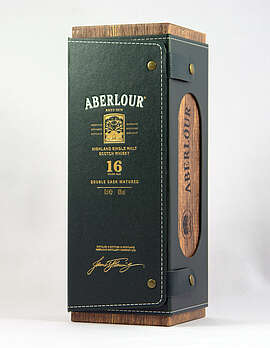 Aberlour Double Cask - in exklusiver Präsentverpackung in Holz-Lederoptik