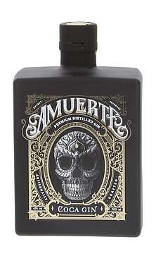 Amuerte Coca Leaf Gin - Black Edition