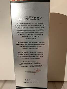 Glengarry Single Malt Scotch Whisky