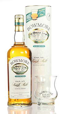 Bowmore Legend with Glas
