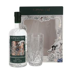 Sipsmith London Dry Gin with glass (B-ware) 